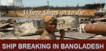 Ship breaking in Bangladesh Web Portal