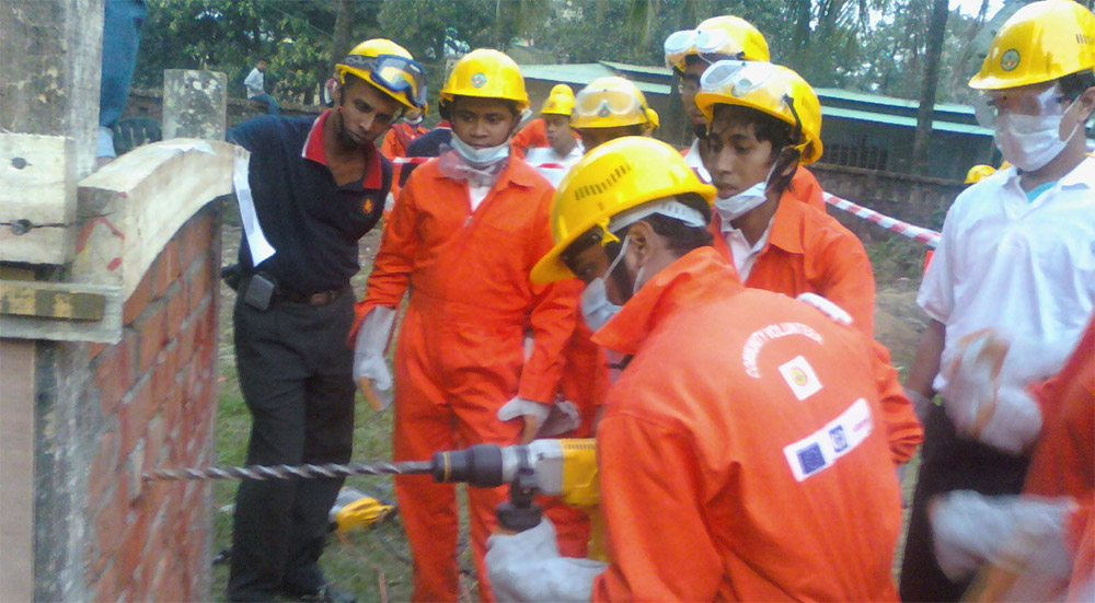 Rescue drill