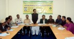 Mr. Shekh Harunur Rashid, Administrator of Khulna District & former chief in the meeting