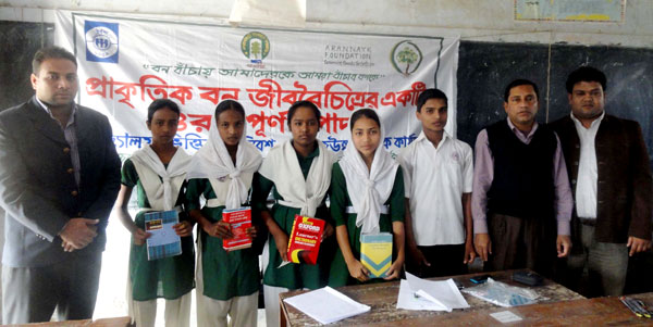 Speech contest on “The natural forests play an important role in biodiversity conservation” among high school students