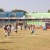 Participants attempt to run 100 meters