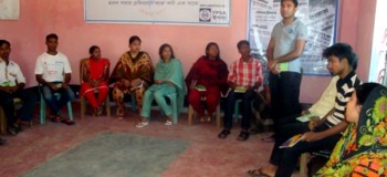 Training workshop at Shanta Niloy Shelter Home organized by YPSA
