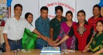 The program was inaugurated cutting an anniversary cake at YPSA Head Office, Chittagong.