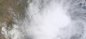 NASA’s Terra satellite captured this Cyclonic storm ‘Mahasen’.