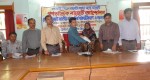 Ms. Alea Begum, Member of Union Parishad and Manager of Guliakhali Knowledge Center handover the memorandum