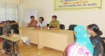 Disabled women receive training on “How to make shopping bag from paper” YPSA
