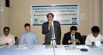 Md. Kamal Uddin, Secretary of Chittagong Bar Association addressing