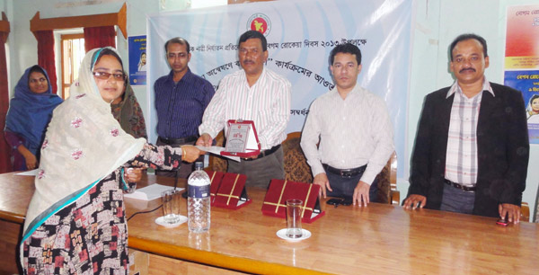 Ms. Aleya Begum from YPSA has been honored as “Joyeeta Woman”.