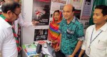 Minister of Primary and Mass Education Bangladesh visiting YPSA stall at the education fair