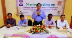 Mr. Mesba Uddin, Deputy Commissioner of Chittagong addressing in the meeting
