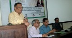 Chief guest addressing in the program