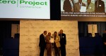 Award receiving ceremony