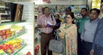 Ms. Suraia Akter Sweety, Magistrate of Chittagong DC office conducting the mobile court in Khulshi Mart