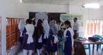 students putting their signature