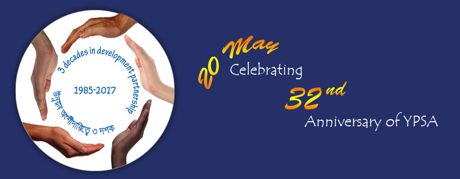 Banner: 20 May Celebrating 32 anniversary of YPSA.