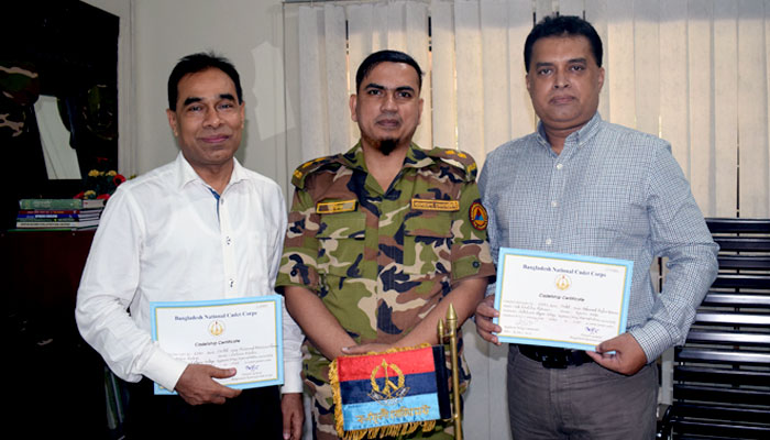 YPSA Personal’s received the Cadetship Certificate