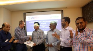 USAID’s Ujjiban Project signed Memorandum of Understanding (MoU) with Radio Sagar Giri