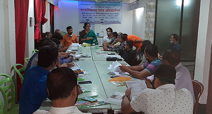 Coordination meeting with journalists