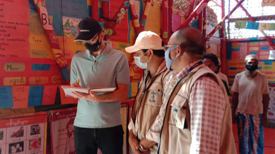Save the Children Country Director visited YPSA EiE project Activities