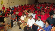 Volunteers at Certificate given ceremony