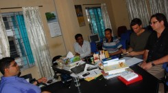 Discuss with UNO of Sandwip about Displace people and River Erosion