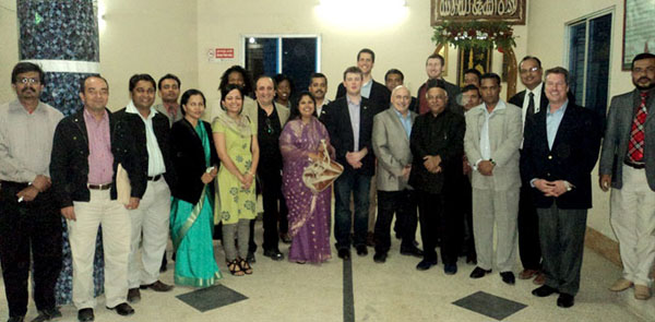 USA delegation team with Chittagong City Corporation Mayor Mr. Mohammed Monjur Alam
