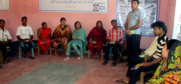 Training workshop at Shanta Niloy Shelter Home organized by YPSA