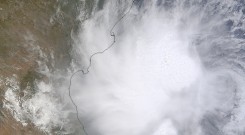 NASA’s Terra satellite captured this Cyclonic storm ‘Mahasen’.