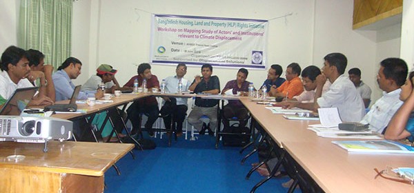 Participants in the workshop