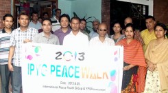 International Peace Walk 2013 in Bangladesh
