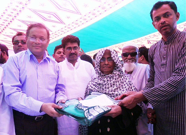 mosquito net distribution