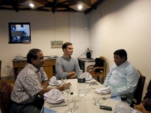 YPSA team with Mr. Al-Haj Jafrul Islam Chowdhury MP 292 Chittagong-15, Bangladesh Parliament