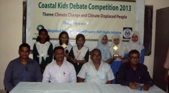 Partcipants of the final round at Coastal Kids Debate Competition and Guests