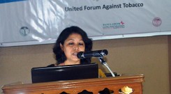 Nasim Banu, Team Leader, Smoke Free Project of YPSA