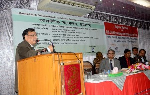 Chittagong Regional conference on Banks and MFIs Collaboration in Sustainable Development of Special Zones