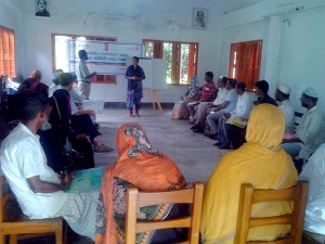 Community Leadership Training workshop at Wahedpur union of Mirsharai