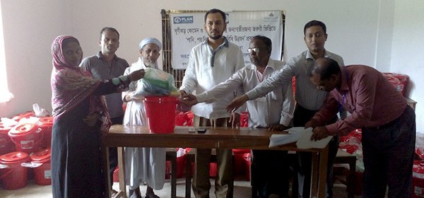 Distribution at Barbakia union of Pekua