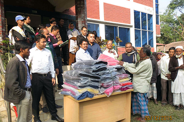 YPSA with support from BSRM distributes 300 warm blankets to the poor