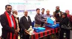 YPSA distributes Long Lasting Insecticidal Net (LLIN) in Rangunia