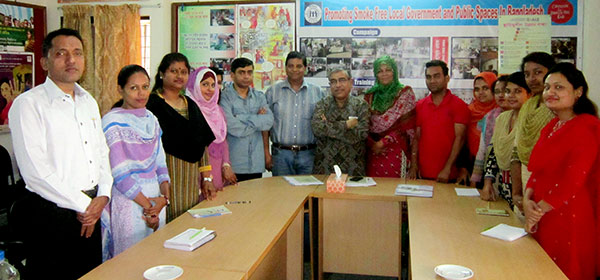 Country Director of EngenderHealth Bangladesh Dr. Abu Jamil Faisel visits YPSA