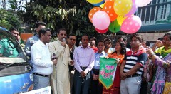 Mayor of Chittagong City Corporation inaugurated the road show