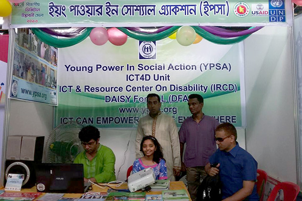 YPSA stall at the Digital Innovation Fair 2016