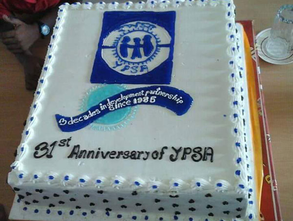 YPSA Anniversary Cake 