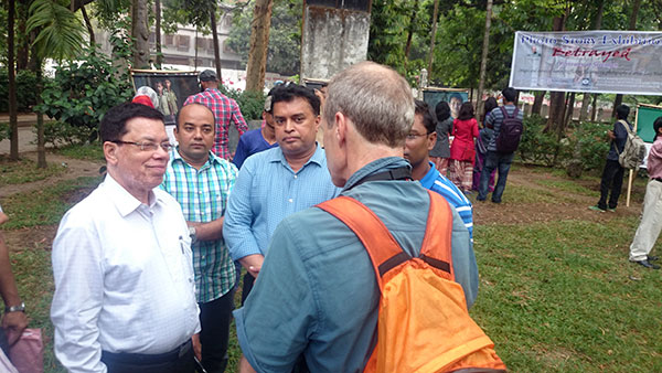 Professor Farid Uddin Ahmed, Md. Arifur Rahman and Tony Hoare