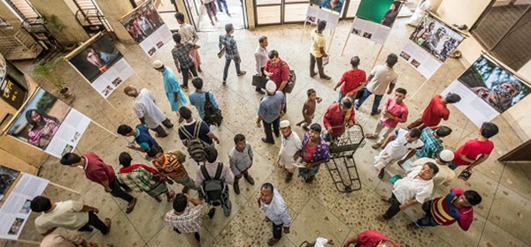 Photo exhibition at Chittagong Railway Station