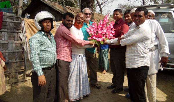 Mr. John Armstrong, National Director of Habitat for Humanity Bangladesh at Banskhali