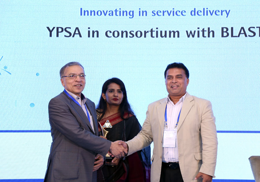 YPSA received BEACON award on Innovating Service Delivery