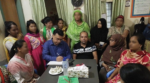 . Arifur Rahaman, Chief Executive of YPSA has visited in Ibrahimpur Drop in Center, Dhaka