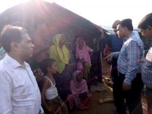 YPSA’s senior management visits Rohingya refugee camps
