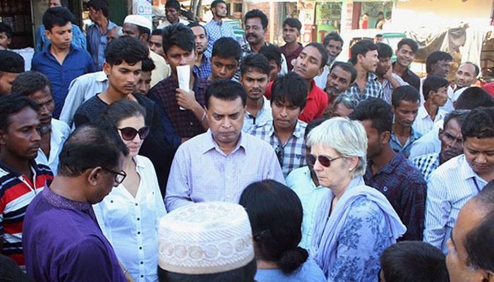 Senior Grant Manager at GCERF visits YPSA CEVEC Project activities at Cox’s Bazar
